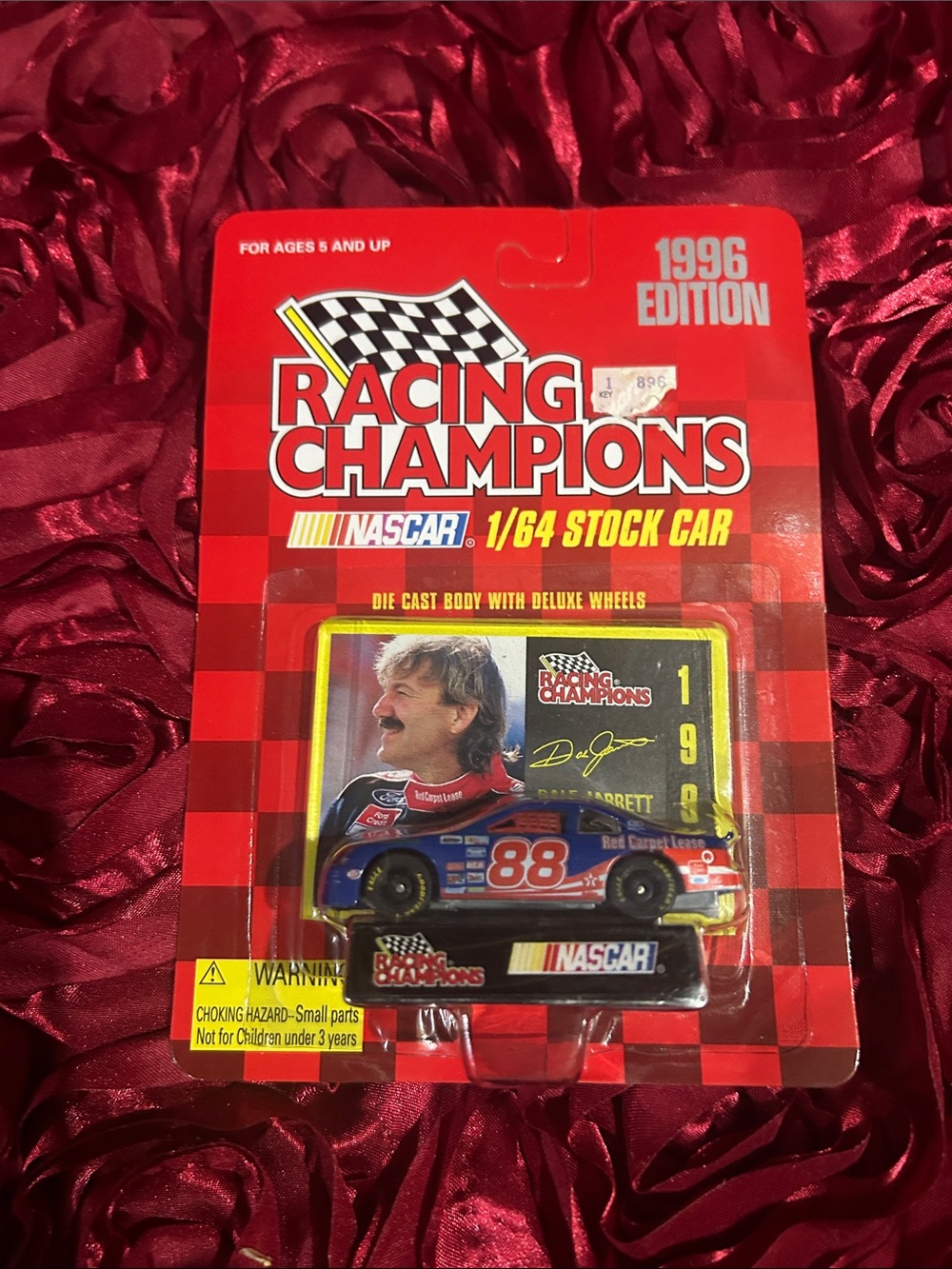 Racing Champions NASCAR #88 Die-Cast Stock Car Toy - Dale Jarrett (1996 Edition)